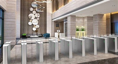 Giá cửa quay ba chân